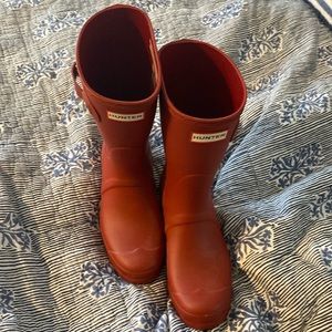 Red Hunter Boots